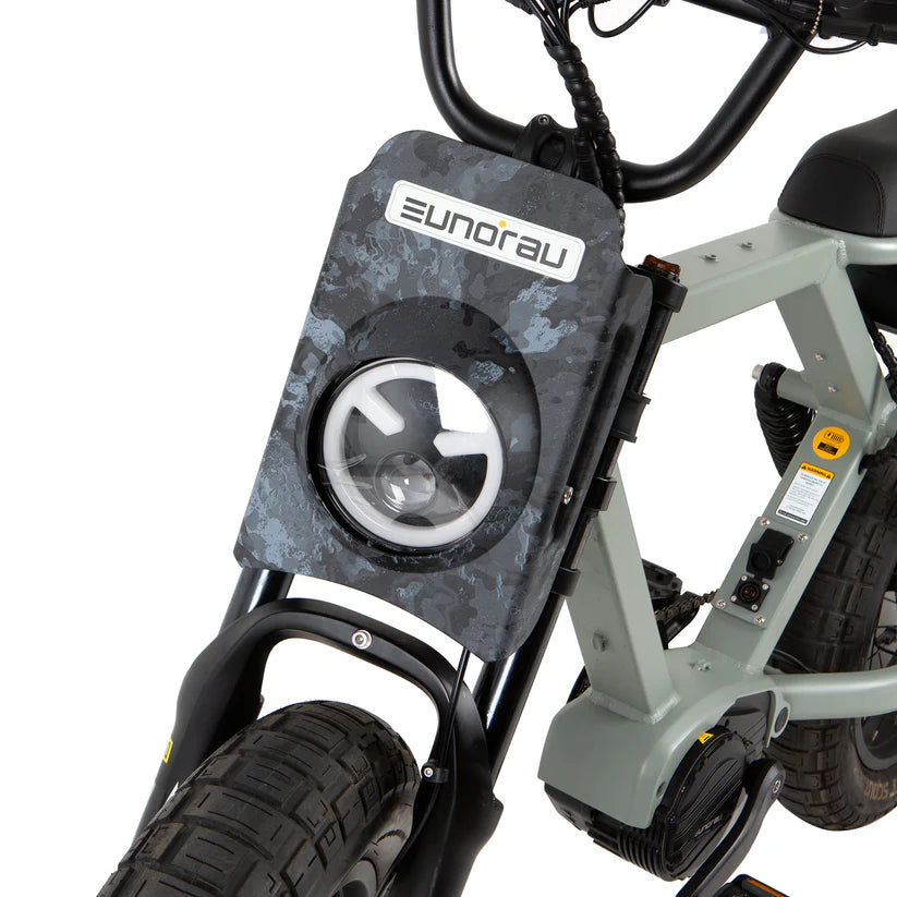 Kit garde-boues et porte bagage arrière pour vélos Eunorau (choisir le modèle)