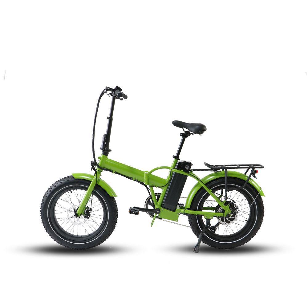 Fat bike best sale électrique pliant 500w